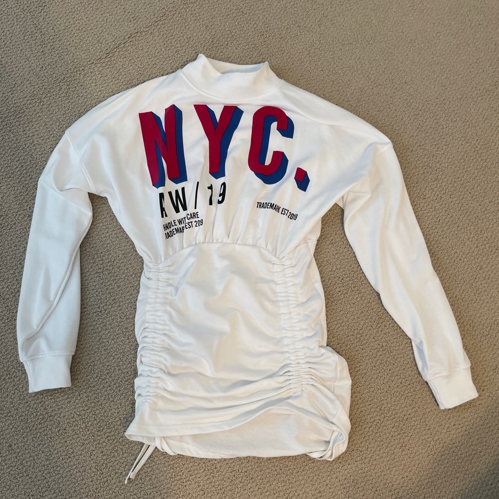 Missguided nyc sweater dress nwot